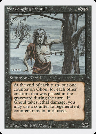 Scavenging Ghoul [Revised Edition] | Jomio and Rueliete's Cards and Comics