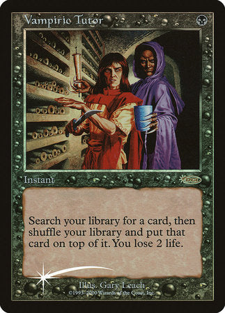 Vampiric Tutor [Judge Gift Cards 2000] | Jomio and Rueliete's Cards and Comics