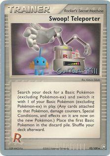 Swoop! Teleporter (92/109) (Bright Aura - Curran Hill's) [World Championships 2005] | Jomio and Rueliete's Cards and Comics