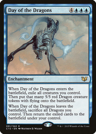 Day of the Dragons [Commander 2015] | Jomio and Rueliete's Cards and Comics