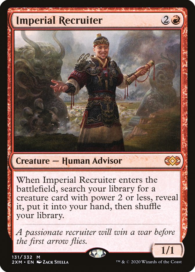 Imperial Recruiter [Double Masters] | Jomio and Rueliete's Cards and Comics