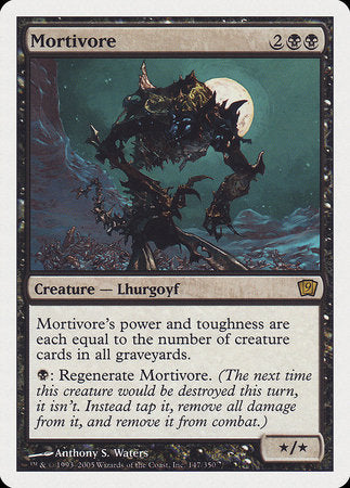 Mortivore [Ninth Edition] | Jomio and Rueliete's Cards and Comics
