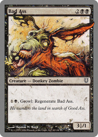 Bad Ass [Unhinged] | Jomio and Rueliete's Cards and Comics