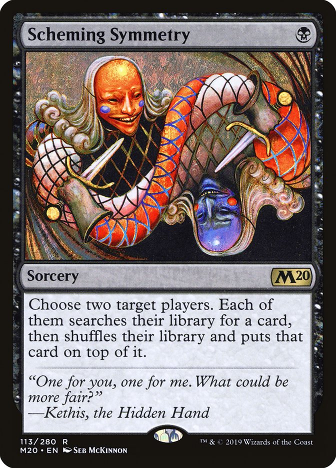 Scheming Symmetry [Core Set 2020] | Jomio and Rueliete's Cards and Comics