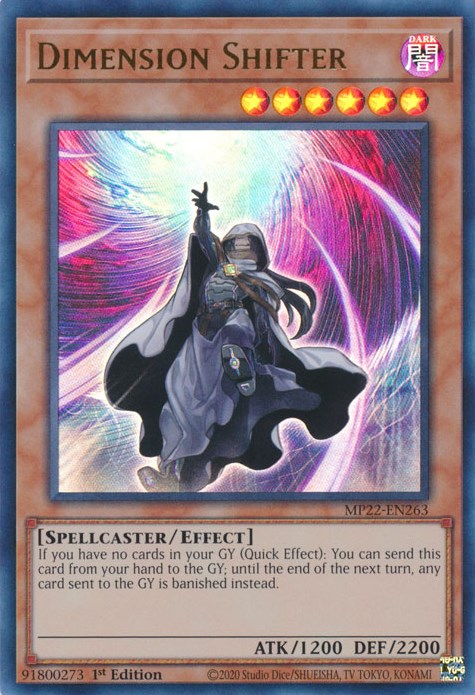 Dimension Shifter [MP22-EN263] Ultra Rare | Jomio and Rueliete's Cards and Comics