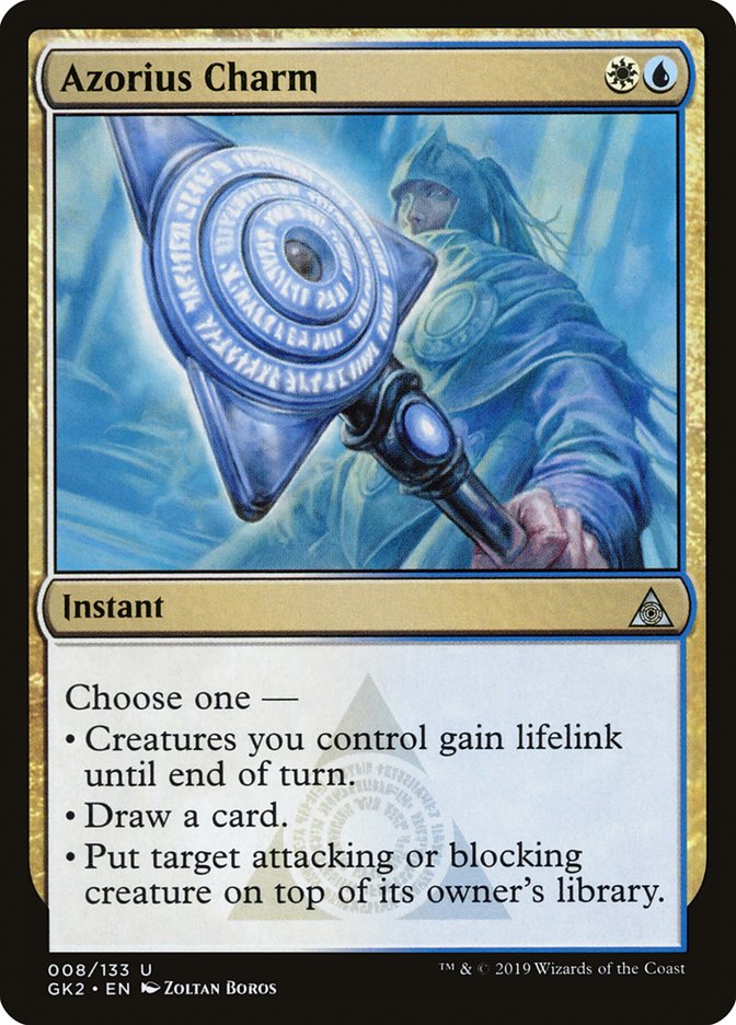 Azorius Charm [Ravnica Allegiance Guild Kit] | Jomio and Rueliete's Cards and Comics