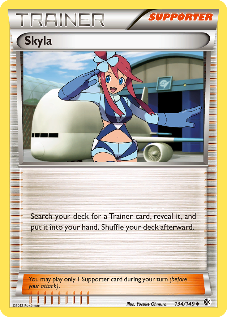 Skyla (134/149) [Black & White: Boundaries Crossed] | Jomio and Rueliete's Cards and Comics