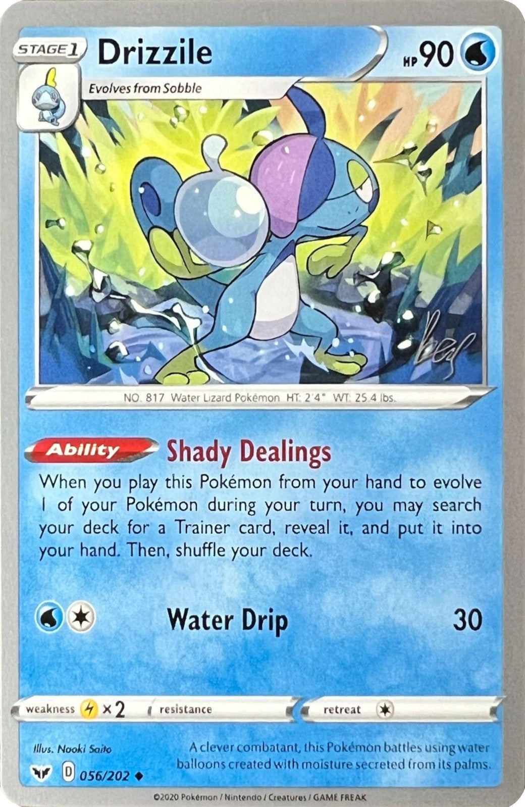 Drizzile (056/202) (Cheryl Again - Sebastian Lashmet) [World Championships 2022] | Jomio and Rueliete's Cards and Comics
