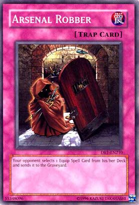 Arsenal Robber [DR1-EN210] Common | Jomio and Rueliete's Cards and Comics