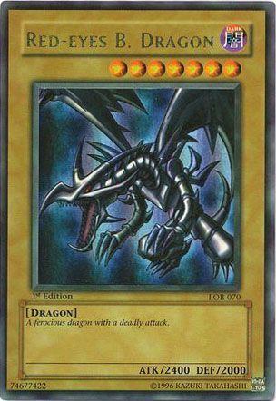 Red-Eyes B. Dragon [LOB-070] Ultra Rare | Jomio and Rueliete's Cards and Comics