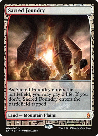Sacred Foundry [Zendikar Expeditions] | Jomio and Rueliete's Cards and Comics