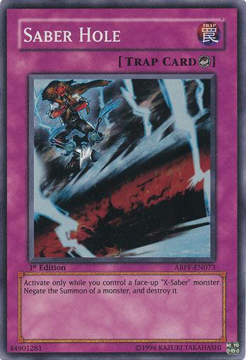 Saber Hole [ABPF-EN073] Super Rare | Jomio and Rueliete's Cards and Comics