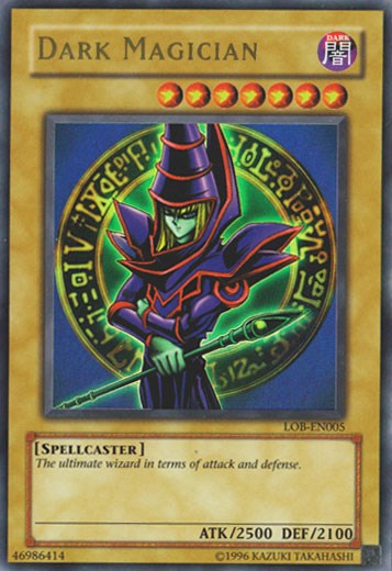 Dark Magician [LOB-EN005] Ultra Rare | Jomio and Rueliete's Cards and Comics