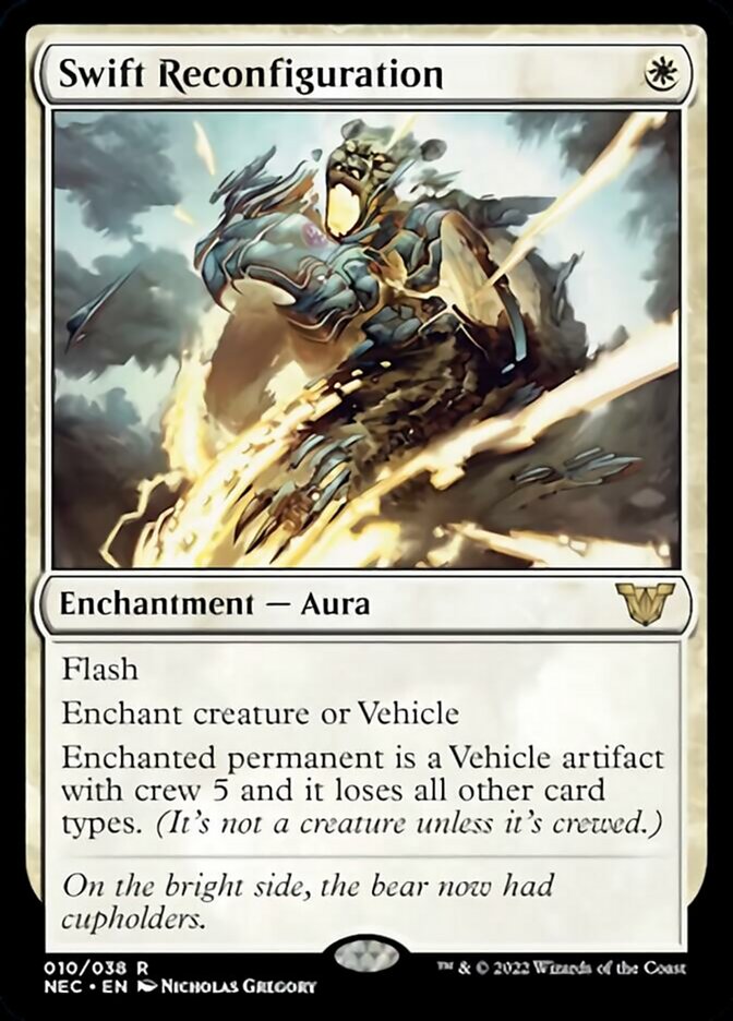 Swift Reconfiguration [Kamigawa: Neon Dynasty Commander] | Jomio and Rueliete's Cards and Comics