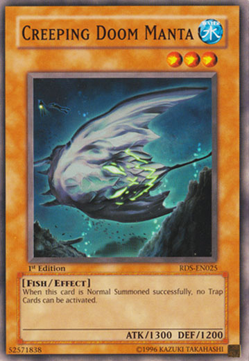 Creeping Doom Manta [RDS-EN025] Common | Jomio and Rueliete's Cards and Comics