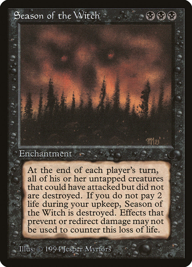 Season of the Witch [The Dark] | Jomio and Rueliete's Cards and Comics