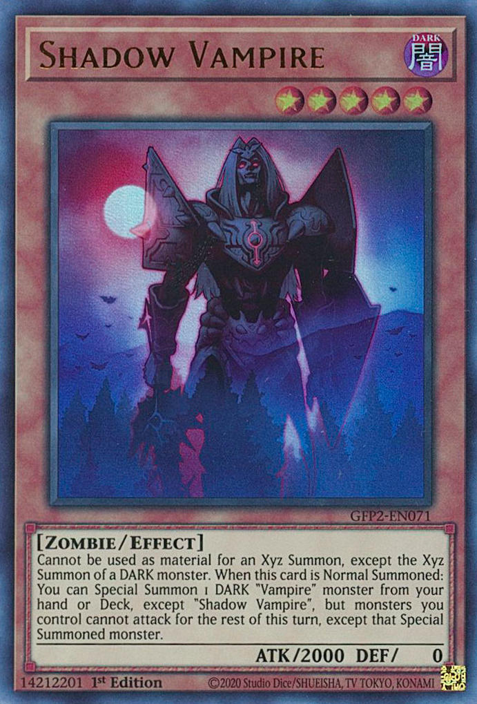Shadow Vampire [GFP2-EN071] Ultra Rare | Jomio and Rueliete's Cards and Comics