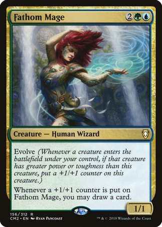 Fathom Mage [Commander Anthology Volume II] | Jomio and Rueliete's Cards and Comics
