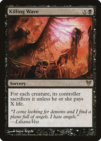 Killing Wave [Avacyn Restored] | Jomio and Rueliete's Cards and Comics