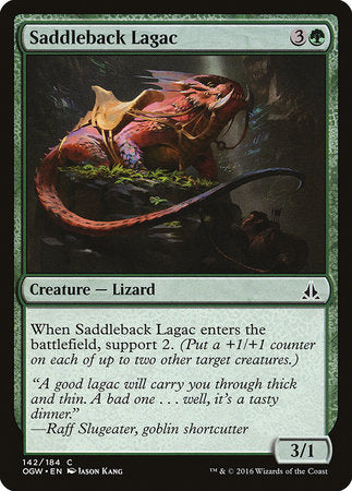 Saddleback Lagac [Oath of the Gatewatch] | Jomio and Rueliete's Cards and Comics