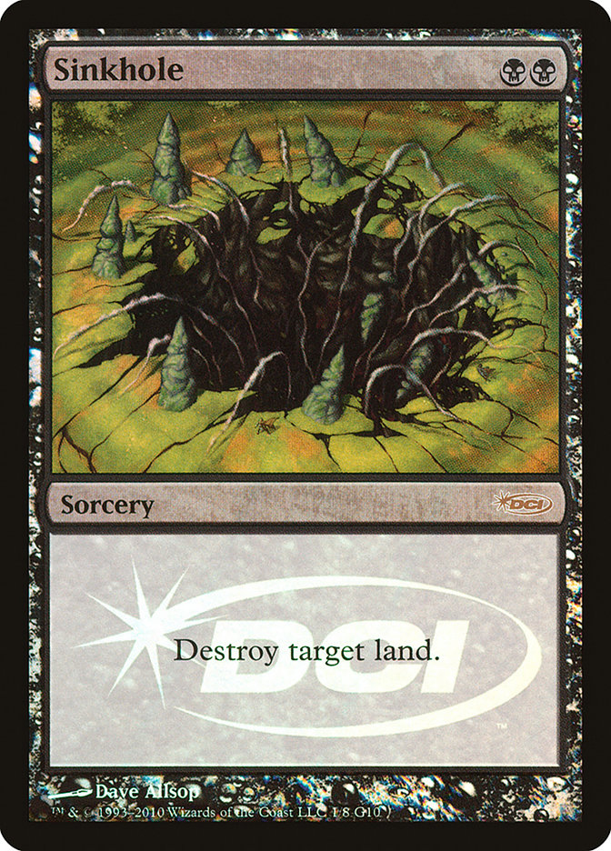 Sinkhole [Judge Gift Cards 2010] | Jomio and Rueliete's Cards and Comics