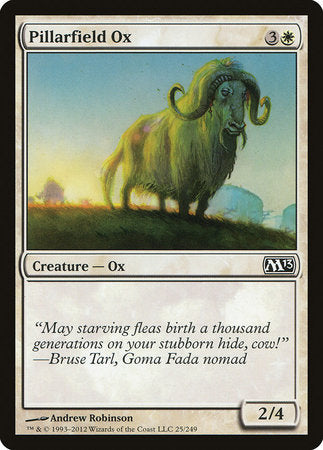 Pillarfield Ox [Magic 2013] | Jomio and Rueliete's Cards and Comics