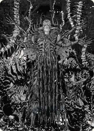 Nissa, Ascended Animist Art Card [Phyrexia: All Will Be One Art Series] | Jomio and Rueliete's Cards and Comics