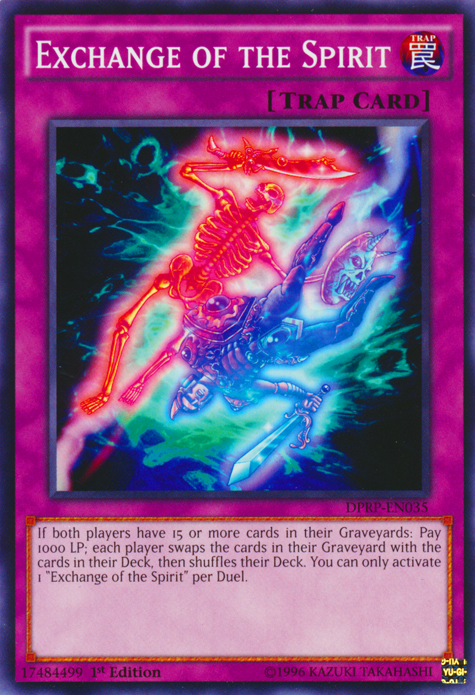 Exchange of the Spirit [DPRP-EN035] Common | Jomio and Rueliete's Cards and Comics