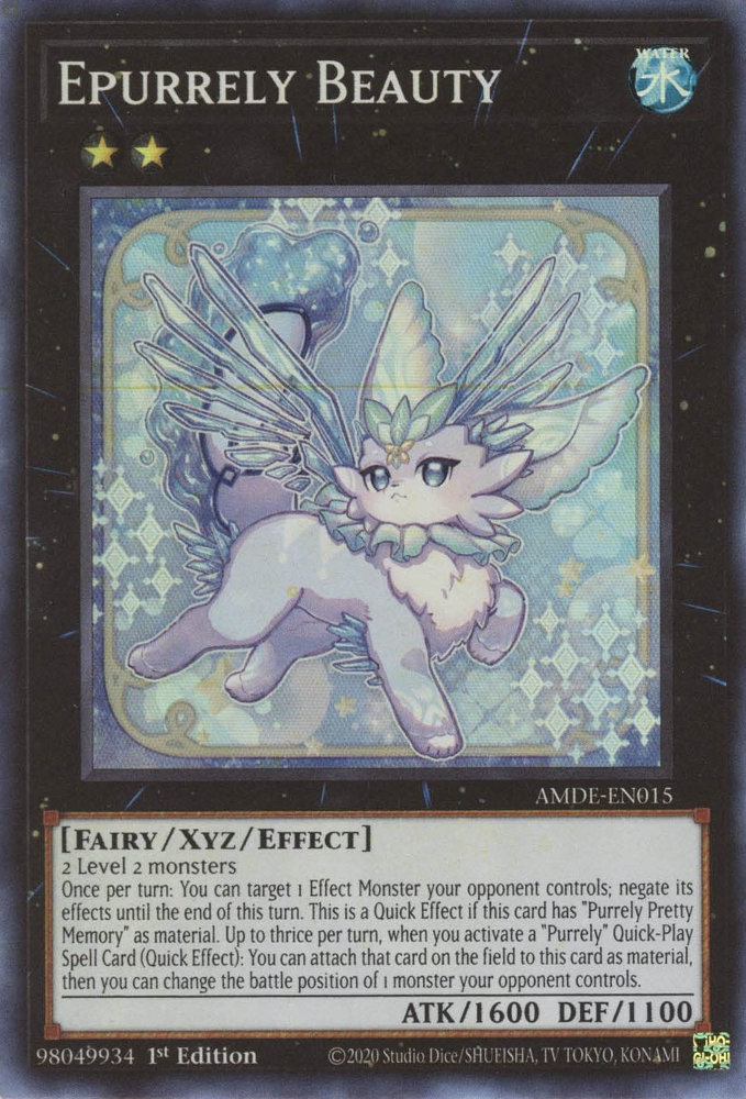 Epurrely Beauty [AMDE-EN015] Super Rare | Jomio and Rueliete's Cards and Comics