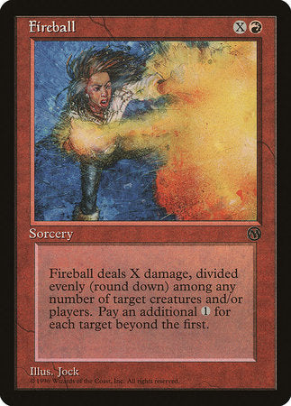 Fireball [Arena League 1996] | Jomio and Rueliete's Cards and Comics