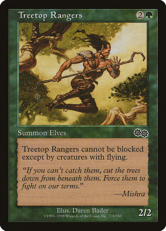 Treetop Rangers [Urza's Saga] | Jomio and Rueliete's Cards and Comics