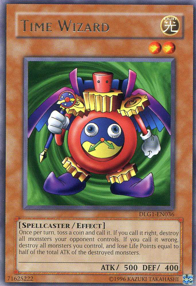 Time Wizard [DLG1-EN036] Rare | Jomio and Rueliete's Cards and Comics