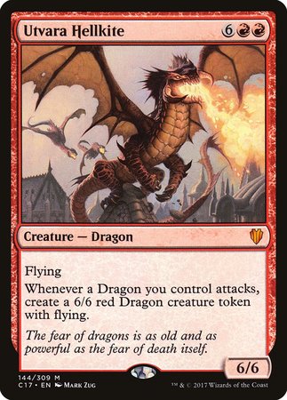 Utvara Hellkite [Commander 2017] | Jomio and Rueliete's Cards and Comics