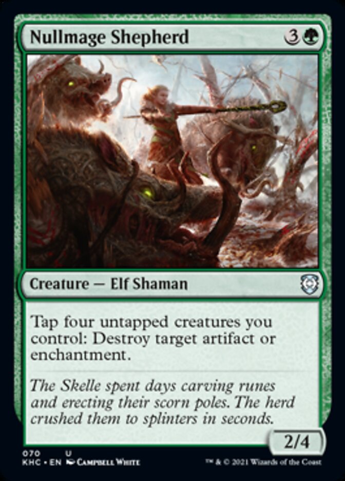 Nullmage Shepherd [Kaldheim Commander] | Jomio and Rueliete's Cards and Comics
