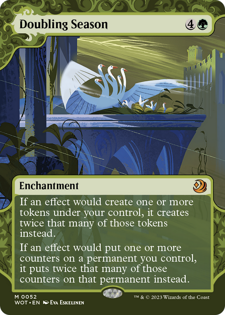 Doubling Season [Wilds of Eldraine: Enchanting Tales] | Jomio and Rueliete's Cards and Comics