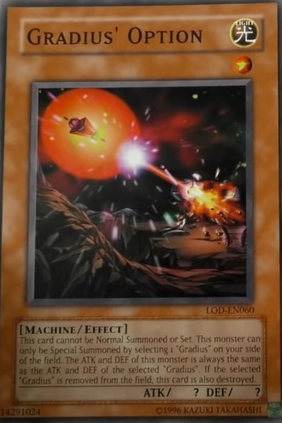 Gradius' Option [LOD-EN060] Common | Jomio and Rueliete's Cards and Comics