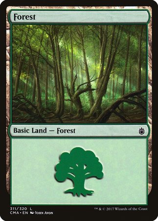Forest (311) [Commander Anthology] | Jomio and Rueliete's Cards and Comics