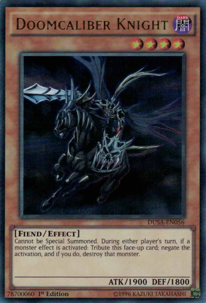 Doomcaliber Knight [DUSA-EN056] Ultra Rare | Jomio and Rueliete's Cards and Comics