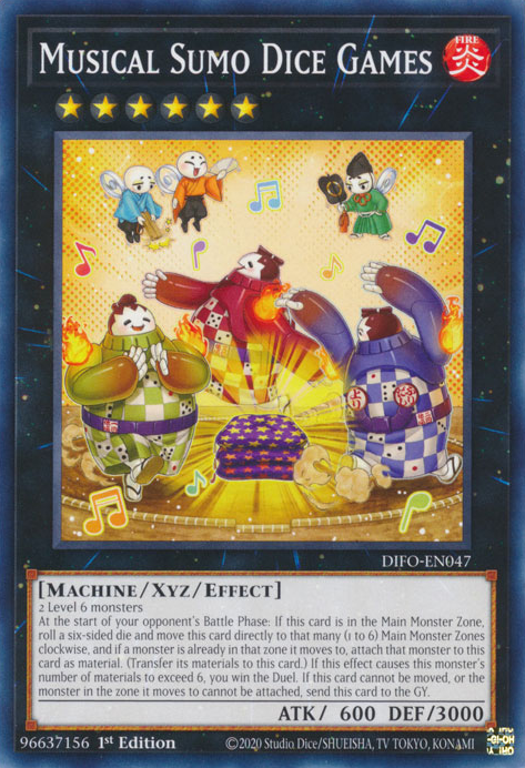 Musical Sumo Dice Games [DIFO-EN047] Common | Jomio and Rueliete's Cards and Comics
