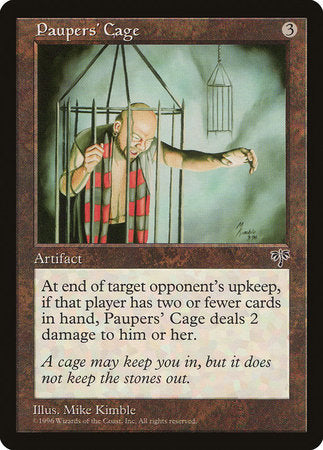 Paupers' Cage [Mirage] | Jomio and Rueliete's Cards and Comics