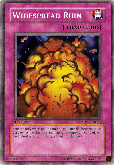 Widespread Ruin [5DS2-EN040] Common | Jomio and Rueliete's Cards and Comics