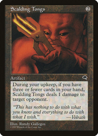 Scalding Tongs [Tempest] | Jomio and Rueliete's Cards and Comics