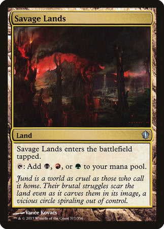 Savage Lands [Commander 2013] | Jomio and Rueliete's Cards and Comics