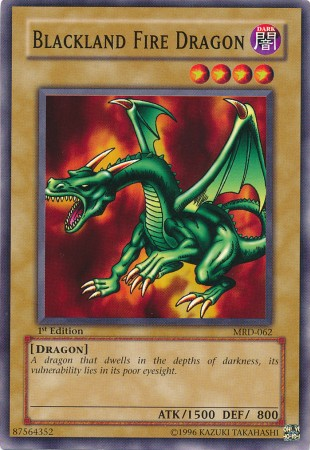 Blackland Fire Dragon [MRD-062] Common | Jomio and Rueliete's Cards and Comics