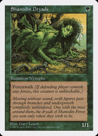 Shanodin Dryads [Fifth Edition] | Jomio and Rueliete's Cards and Comics