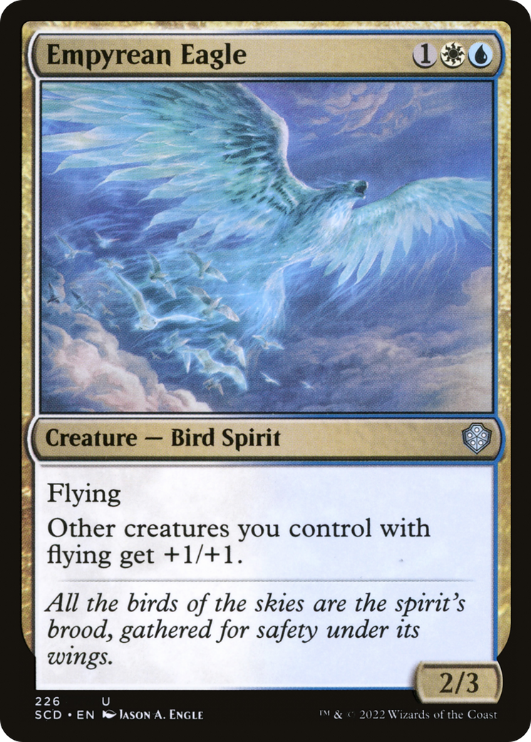 Empyrean Eagle [Starter Commander Decks] | Jomio and Rueliete's Cards and Comics