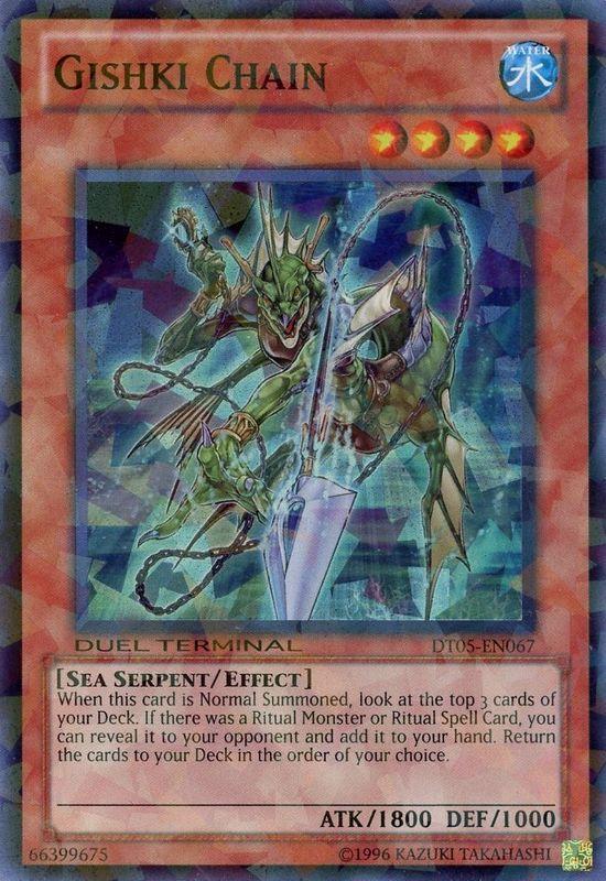 Gishki Chain [DT05-EN067] Super Rare | Jomio and Rueliete's Cards and Comics