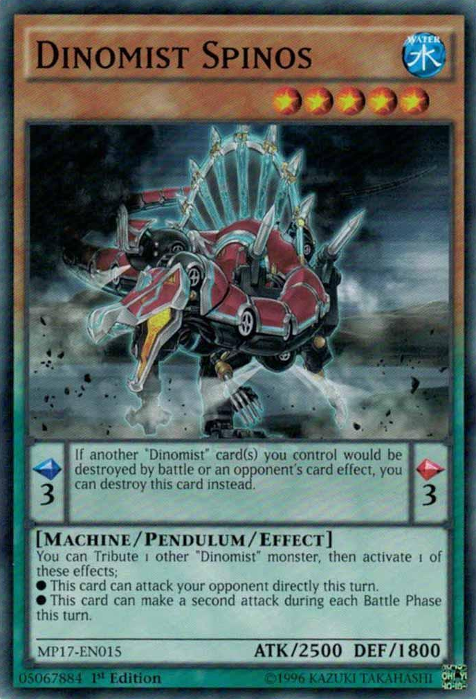 Dinomist Spinos [MP17-EN015] Common | Jomio and Rueliete's Cards and Comics
