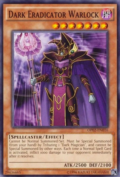 Dark Eradicator Warlock [OP02-EN016] Common | Jomio and Rueliete's Cards and Comics