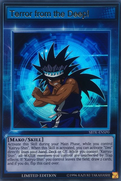 Terror from the Deep! [SBTK-ENSP0] Ultra Rare | Jomio and Rueliete's Cards and Comics